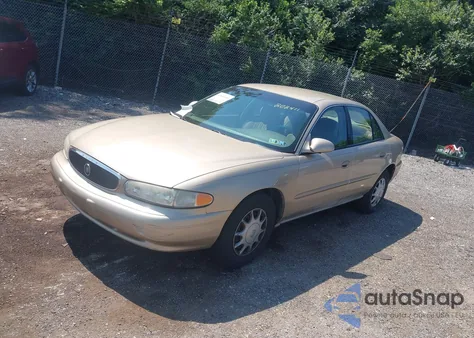 2004 Buick Century из США, поврежденный, VIN 2G4WS52J341202411